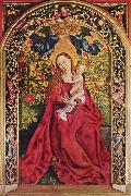 Martin Schongauer Madonna of the Rose Bower (mk08) oil painting reproduction